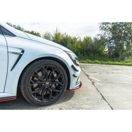 Рассекатели воздуха переднего бампера на Renault Megane IV RS